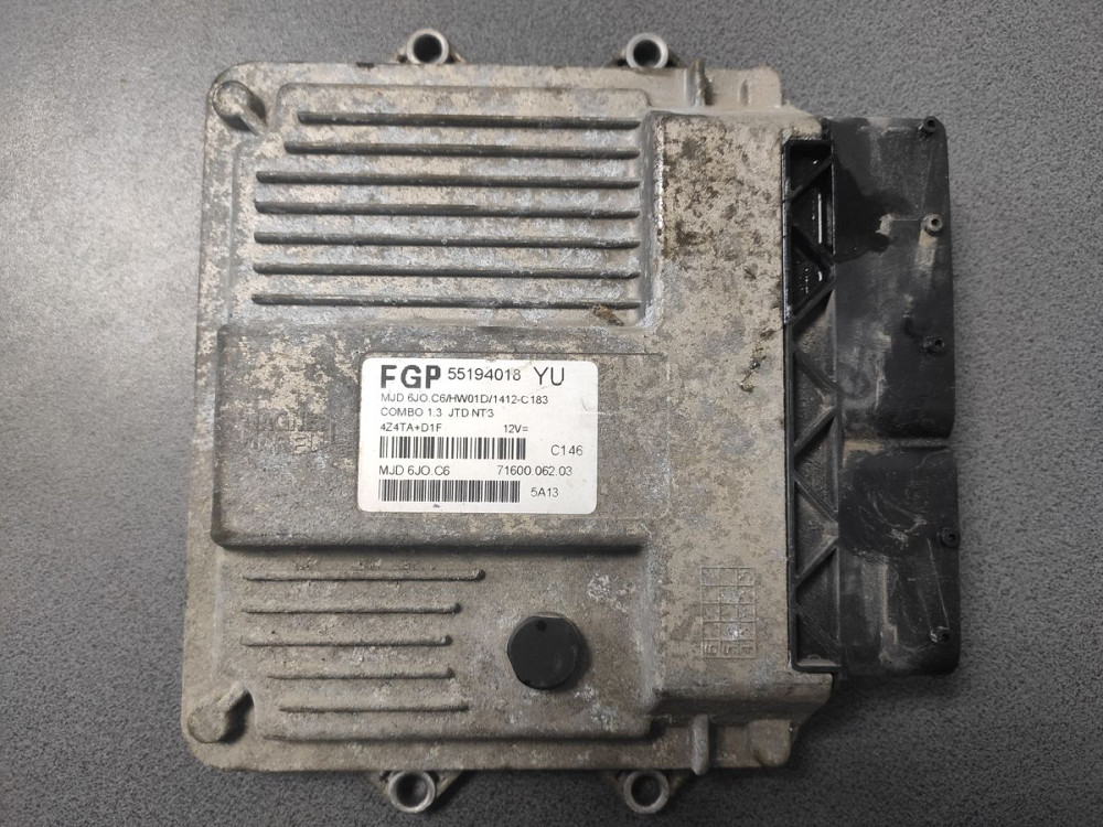 Блок керування двигуном Opel Combo 1.3 JTD 2001-2011 (FGP55194018YU) Ковель - изображение 2