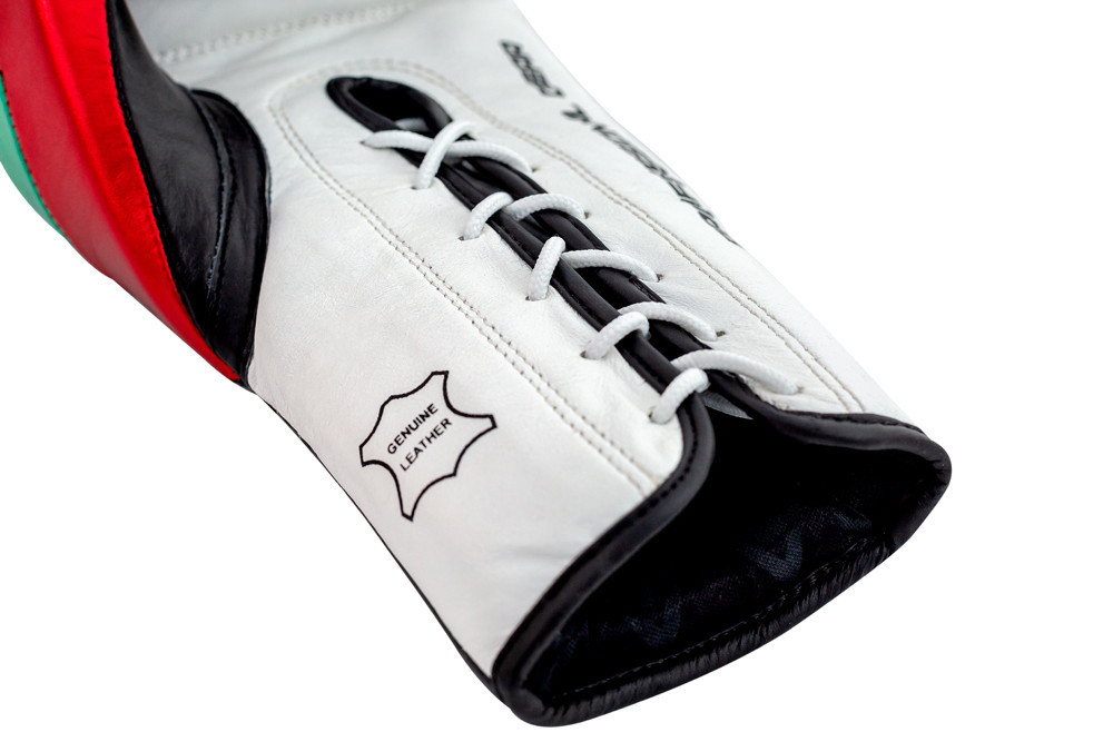 Перчатки боксерские для бокса профессиональные на шнурках натуральная кожа V`Noks Mex Pro 10 унций Киев - изображение 6