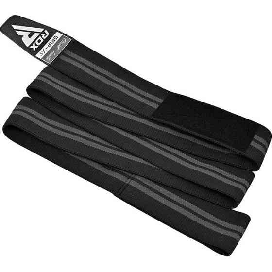 Бинти на коліна RDX KR11 GYM Knee Wrap Black/Grey Каменское