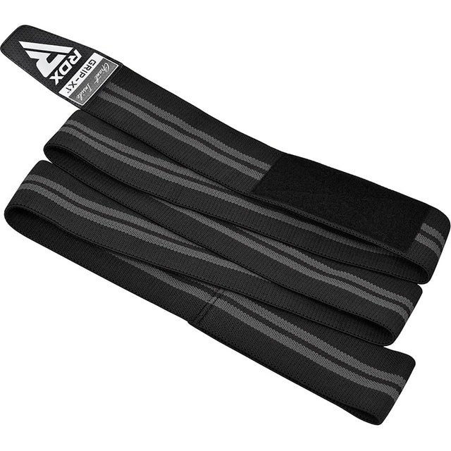Бинти на коліна RDX KR11 GYM Knee Wrap Black/Grey Каменское - изображение 5