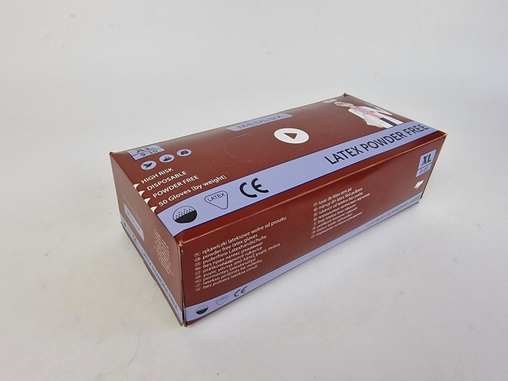 Гумові рукавички "Амбулаторія" MEDLUXE 50 шт. (XL) (1 пачка) Харків - фото 2