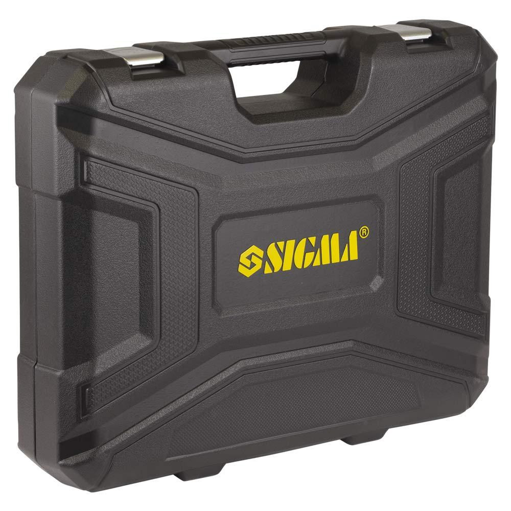 Набір насадок торцевих і біти 1⁄4" 3⁄8" 1⁄2" 176 шт CrV SIGMA (6003821) Київ - фото 4