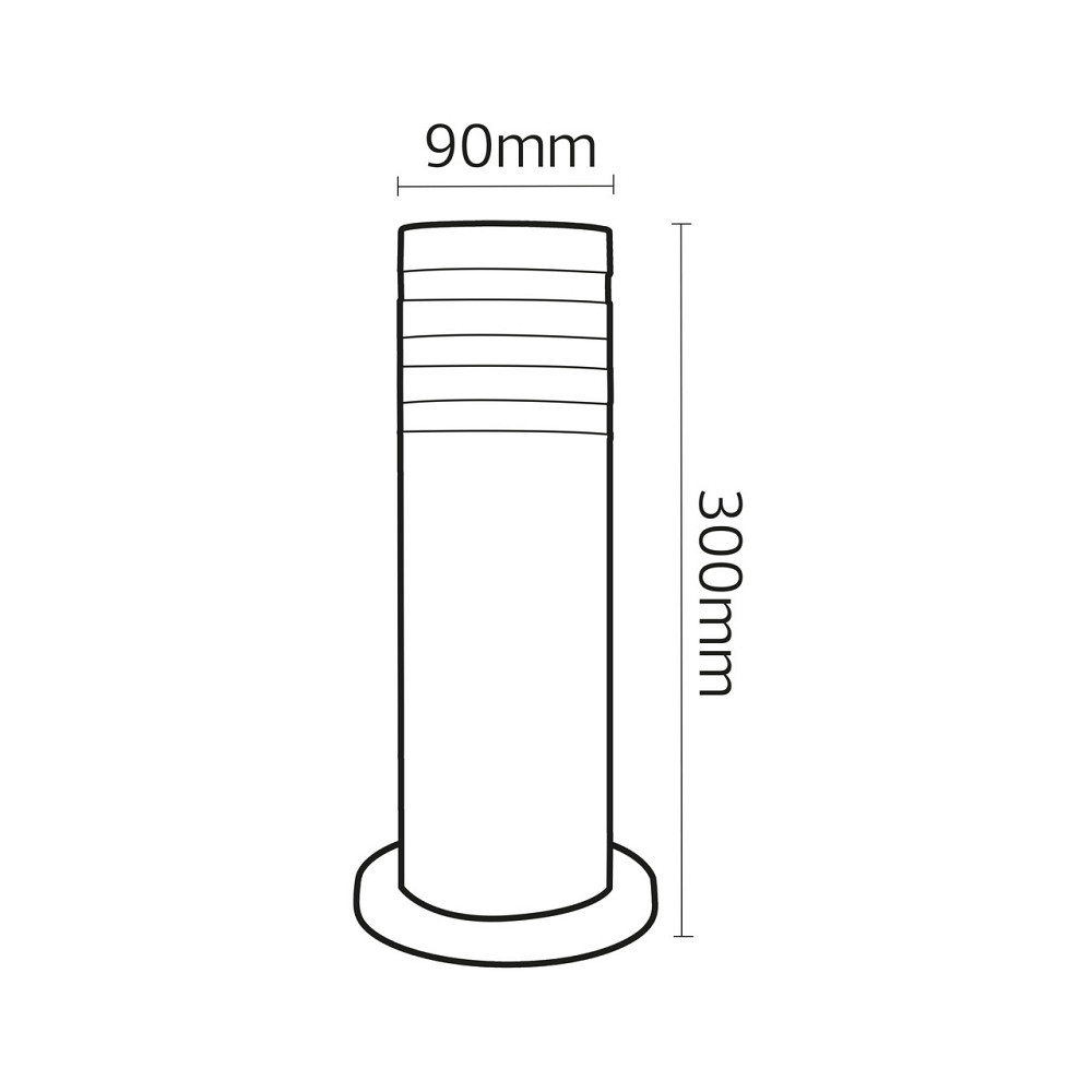 Світильник садово-парковий стовпчик E27 PALMERA 2 Київ - фото 2