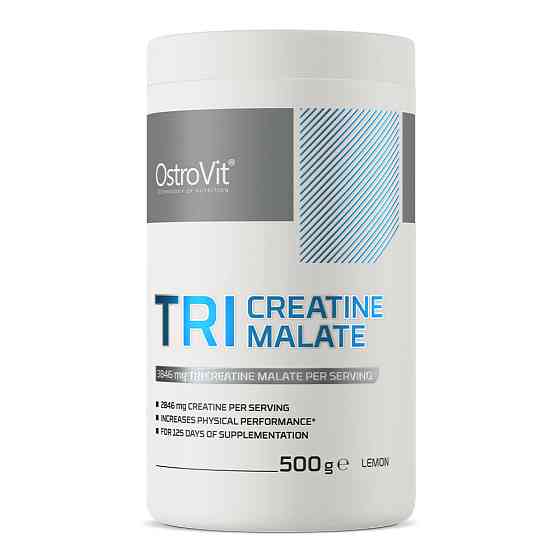 Креатин OstroVit Tri Creatine Malate 500 g (Lemon) Луцьк