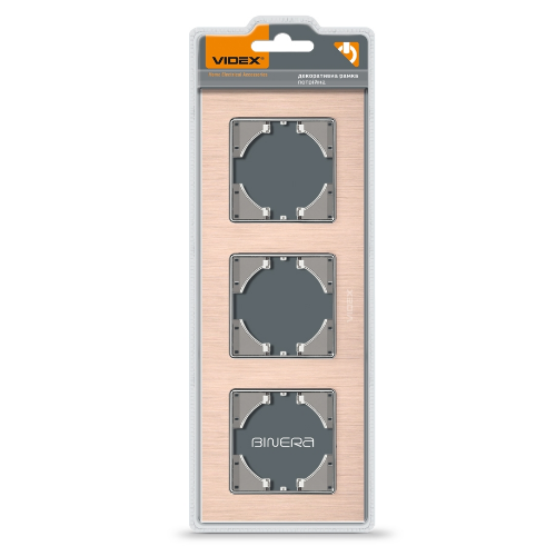 BINERA мідний алюміній Рамка горизонтальна 3-а Videx Житомир - изображение 3