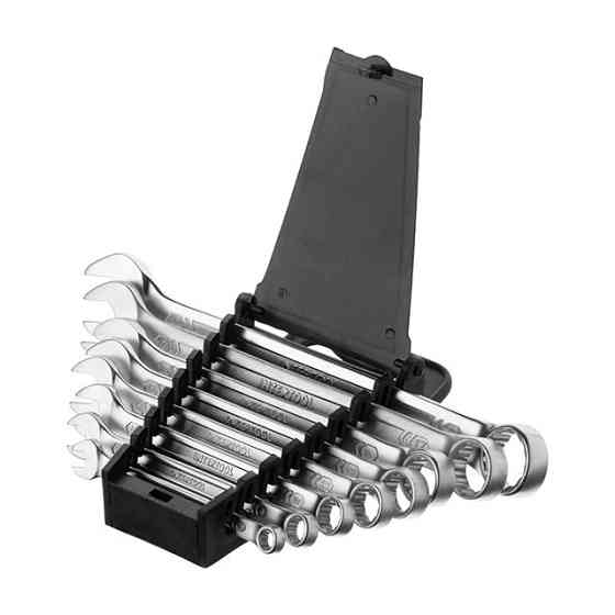 Набор ключей комбинированных, 8 шт.,6-19 мм, Сr-V, DIN3113, STORM INTERTOOL XT-1002 Киев