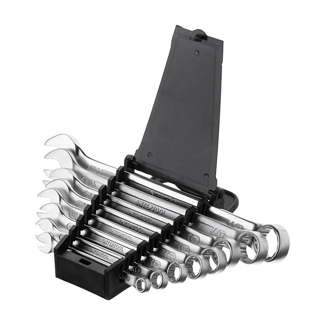 Набір ключів комбінованих, 8 шт.,6-19 мм, Сr-V, DIN3113, STORM INTERTOOL XT-1002 Київ - фото 2