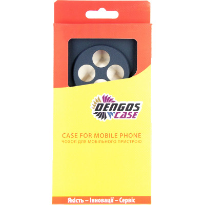 Чехол для мобильного телефона Dengos Xiaomi Redmi 14C Carbon + glass (Blue) (DG-KM-120) Винница - изображение 4