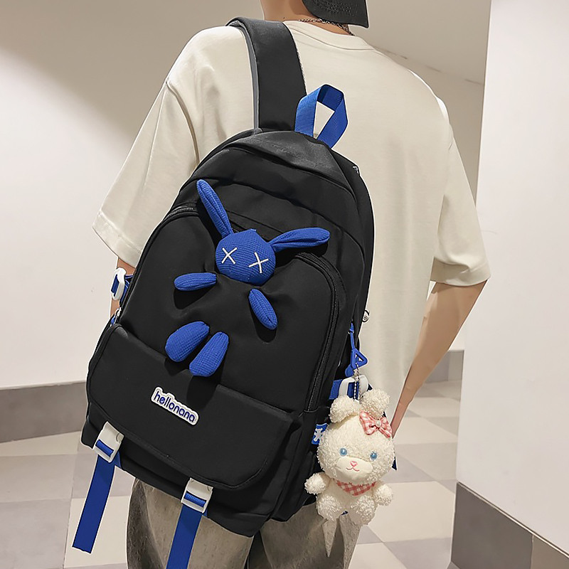 Рюкзак подростковый 608833 Hellonana с брелком Black Київ - фото 5