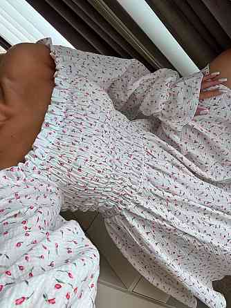 Жіноча романтична легка сукня з натуральної тканини муслін 100% бавовна Одеса