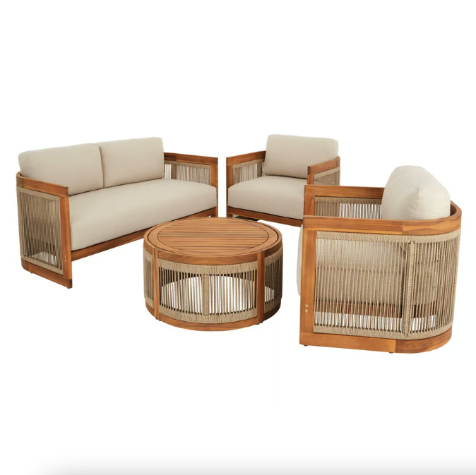 Комплект садових меблів Di Volio Groseto бежевий Киев - изображение 2