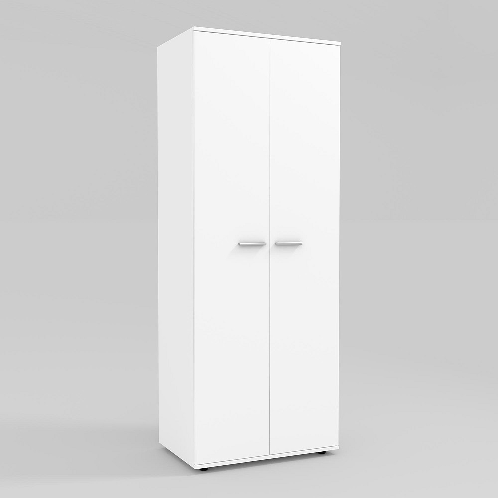 Шкаф для одежды Hugo H-1, Белый, 800/520/2120 Львов - изображение 1