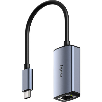 Адаптер USB-C to RJ45 Ethernet 1000Mbps Cudy (UE10C) Вінниця - фото 1