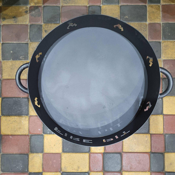 Костровая чаша Fire pit 60 см. от производителя SAB Building. Чаша для огня со складными ножками Харьков - изображение 4