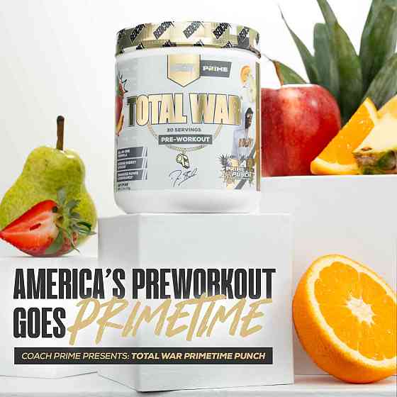 Предтренировочный комплекс Redcon1 Total War Pump 290 г, Prime Time Punch Луцк