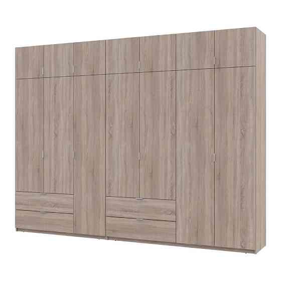 Шкаф для одежды Doros Лукас Дуб сонома 3+4 ДСП 315х50х240 DRS-011709 (42005135) Днепр