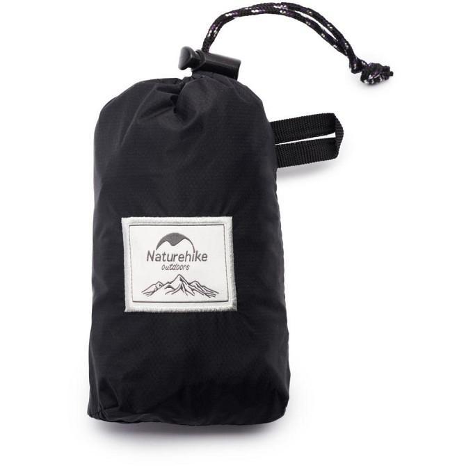 Рюкзак Naturehike компактный Ultralight NH17A012-B, 18 л, черный Киев - изображение 5
