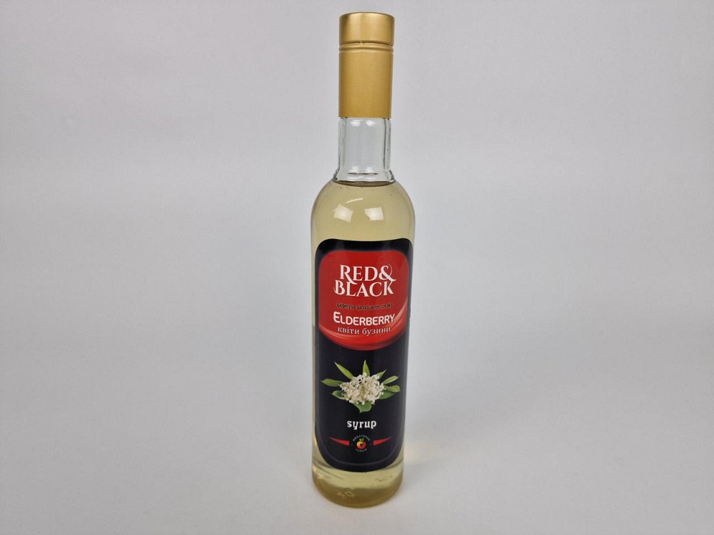 Сироп Red&Black Бузина, 0,7 л (1 шт.) Харків - фото 2