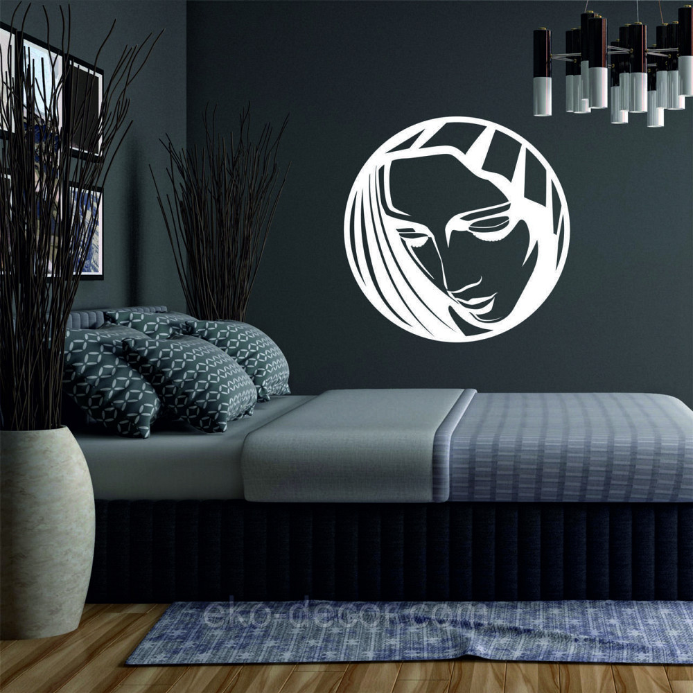 Декоративне настінне Панно «Соневидаття Матір», Декор на стіну 90*90 см, Білий Київ - фото 3