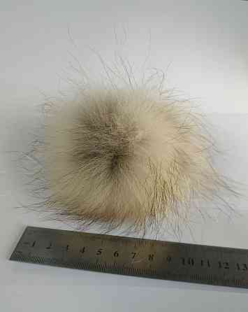 Помпон з натурального хутра єнот Харків