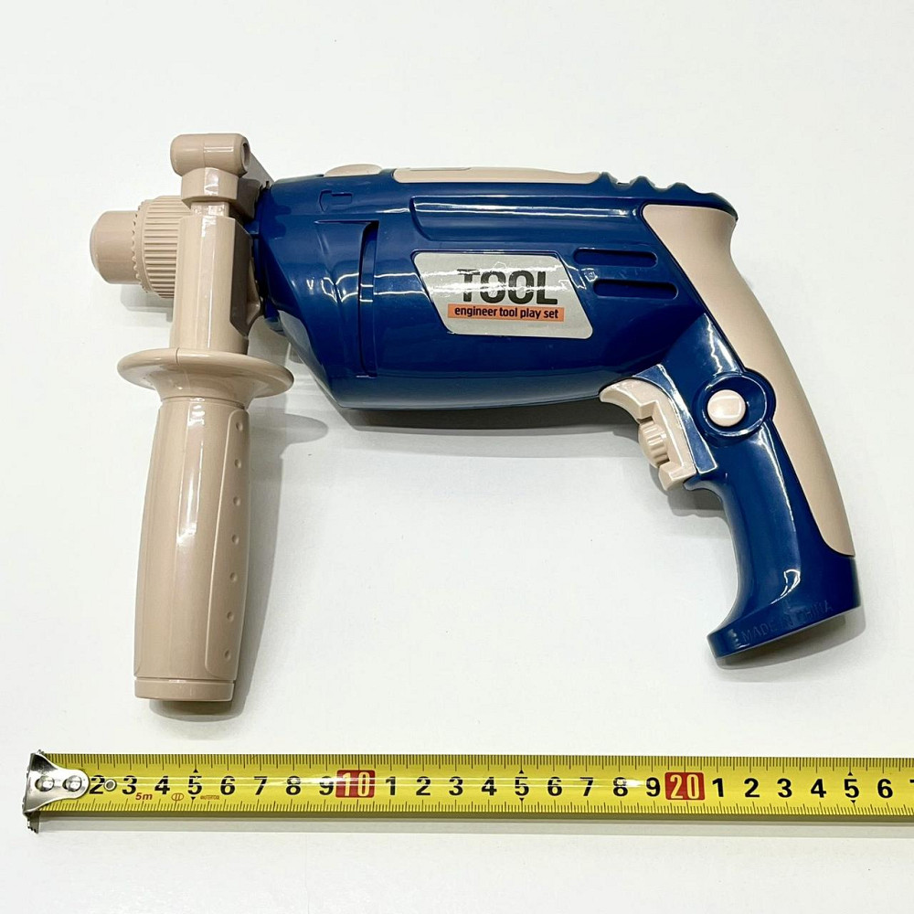 Набір інструментів з перфоратором 29-22-7,5см Синьо-бежевий (6812) Чернігів - фото 7