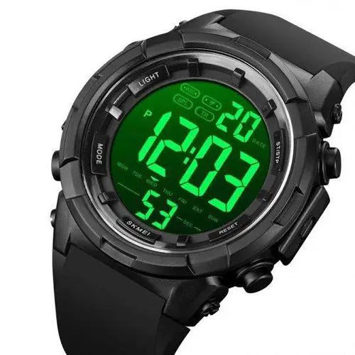 Чоловічі годинники з пластиковим ремінцем SKMEI, Годинники армійські для ЗСУ Рибальські UK-63 Івано-Франківськ - фото 7