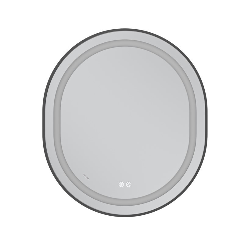 Дзеркало Mixxus Premium ELLIPSE MV05-80x70-Reverse BLACK з Led Touch, Anti-fog, димером (3-6,5kK) (MP6646) Київ - фото 9