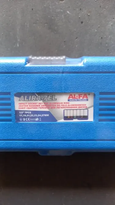 Набір ударних головок AL-FA ALIRA-7EL — Cr-Mo сталь, 7 ел., для авто Львів - фото 2
