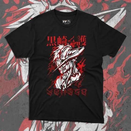 Футболка для подростка мальчика с принтом Блич Ичиго Куросаки 8 Размер 160 Anime10651 Днепр