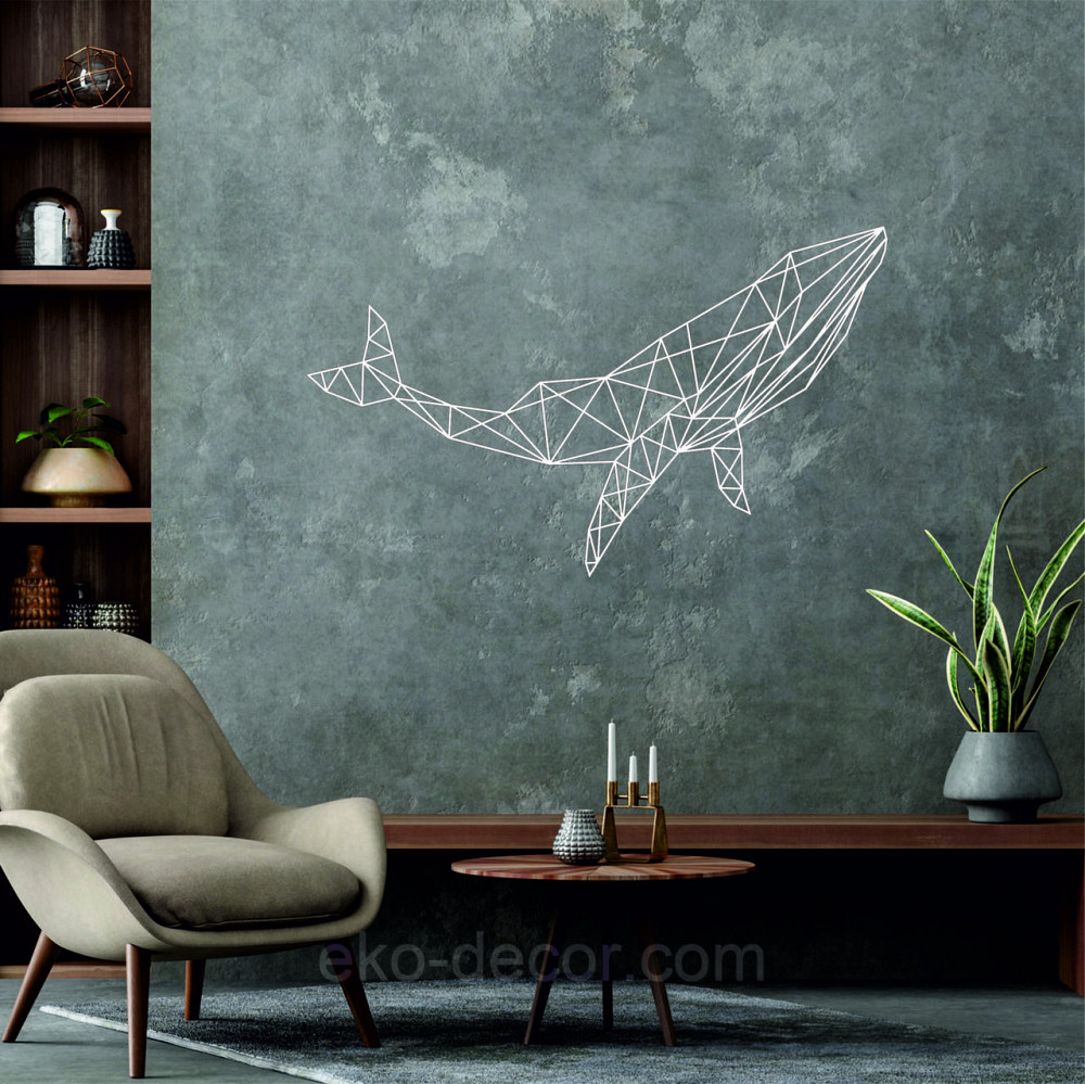 Декоративне настінне Панно «Кіт», Декор на стіну 90*54 см, Білий Київ - фото 8