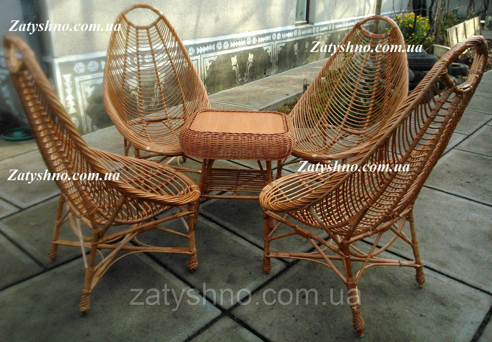 Плетеная мебель из натуральной лозы Киев - изображение 1
