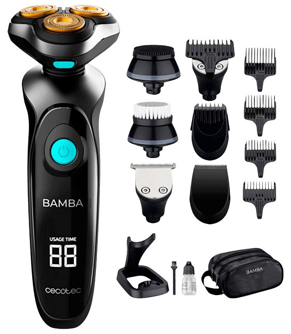 Електробритва Cecotec Bamba PrecisionCare TwistGroom 10in1 (CCTC-04194) чорний із сріблястим Харків - фото 1