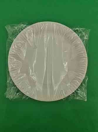 Тарілка паперова 23см Біла 50шт (1 пач.) Харків