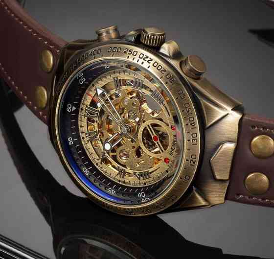 Часы мужские механические Winner Status Rubber (2 ремешка) Винница