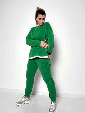 Трикотажний костюм-двійка "Spring" оптом | Батал | Розпродаж моделі Київ