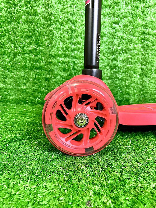 Самокат триколісний iTrike MAXI з підсвічуванням коліс Червоний (JR 3-003-R) Чернігів - фото 9