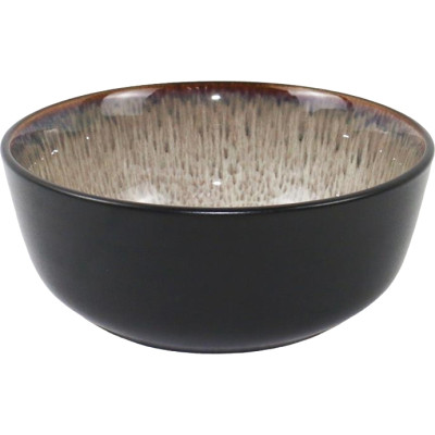 Салатник Ardesto Bolzano 720мл, кераміка, чорно-коричневий (AR2916BB) Винница - изображение 1