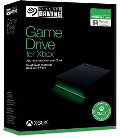 Зовнішній жорсткий диск 2.5" USB 2.0 TB Seagate Game Drive Xbox Black (STKX2000400) ( Чорний ) Харків