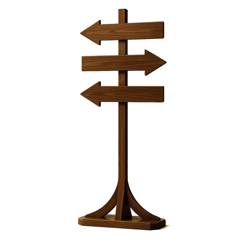 Підлогова стрілка-покажчик "Ондас" терракот Миколаїв - фото 1