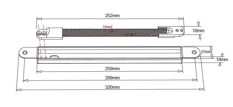 Гибкий переход (32см) врезной металлический SEVEN FT-95m Киев - изображение 4