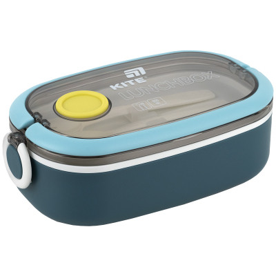 Ланч-бокс Kite 900 мл, синій (K25-1180-2) Вінниця - фото 1