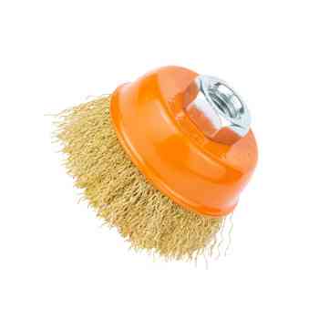 Щітка чашкова "болгарка" М14 кручений дріт 125мм Grad Мукачево