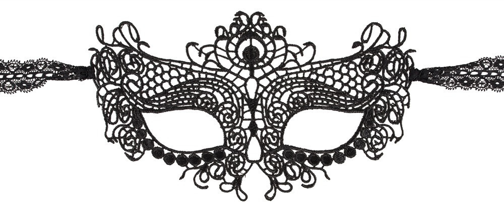 Маска Cottelli Collection Maske Stickerei Sex Aura Київ - фото 3
