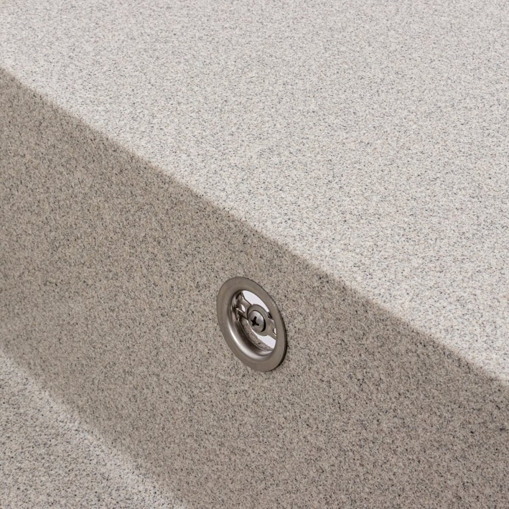 VALESO Гранітна мийка VALESO GALANS 7850 матова Сіра Коломия - фото 15