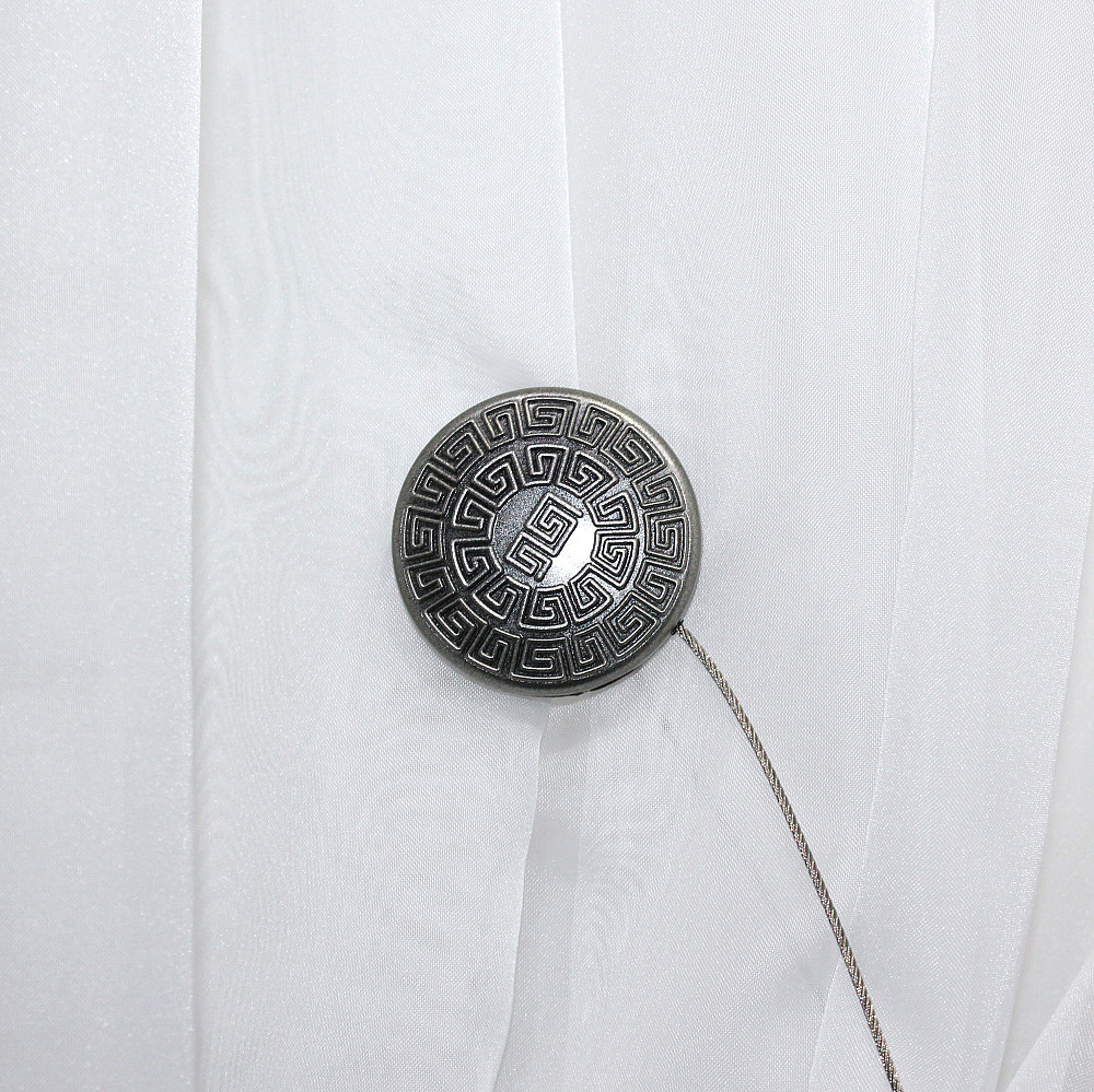 Магніти для штор і гардин (111м) Родос набір 2 шт Графітовий (81-022) Київ - фото 2