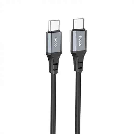 Кабель HOCO X92 Honest 60W silicone charging data cable for Type-C to Type-C(L=3M) Black Киев