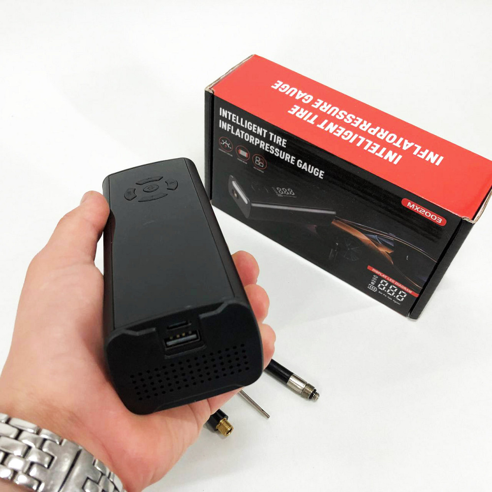 Насос для машины 12в, Портативный воздушный автомобильный компрессор, Компрессорный насос RW-38 Львов - изображение 14