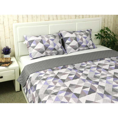 Подушка Руно Силиконовая Абстракция стеганная в полиэстере 50х70 см (310.53Абстракція) Винница - изображение 4