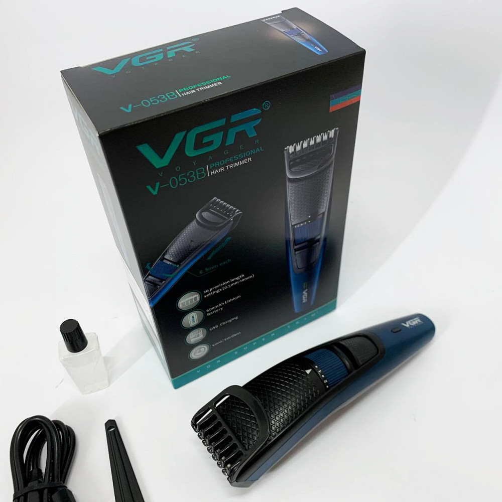 Машинка для стрижки на аккумляторная VGR-053, Классная машинка для стрижки волос, Триммер беспроводной BZ-79 Львов - изображение 2