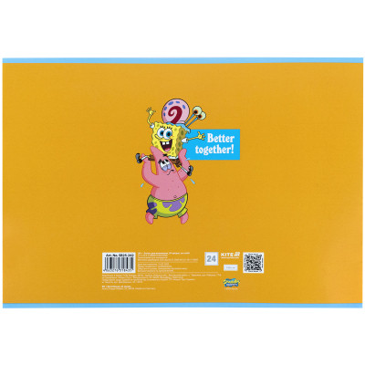 Альбом для малювання Kite SpongeBob SquarePants, 24 аркуша (SB25-242) Вінниця - фото 8